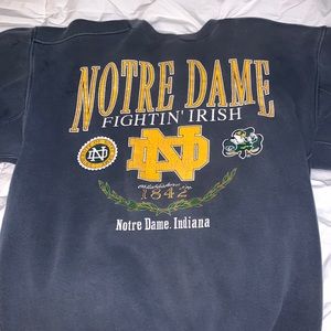 Notre Dame sweatshirt